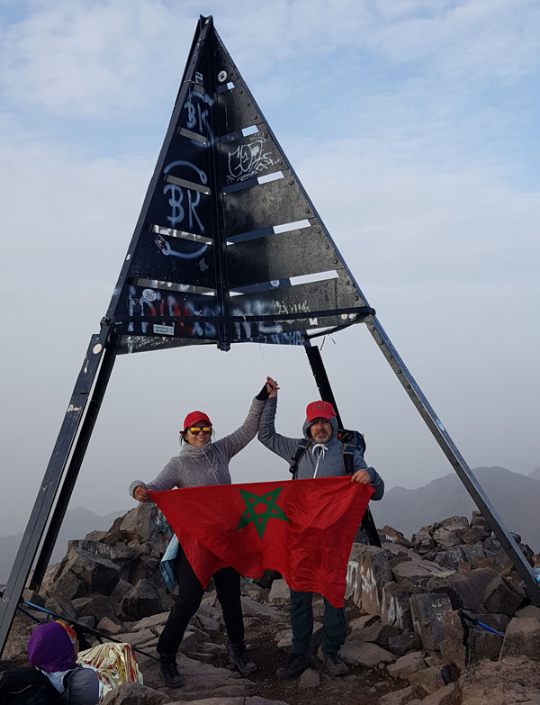 Toubkal - 4167 Meter über Meer